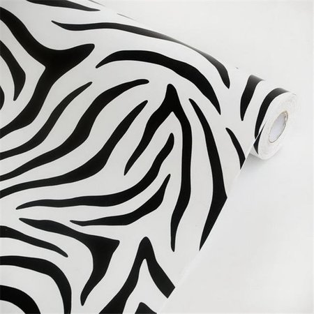 FURNORAMA Animal Zebra - Self-Adhesive Wallpaper Home Decor Roll  Multicolor FU1102234